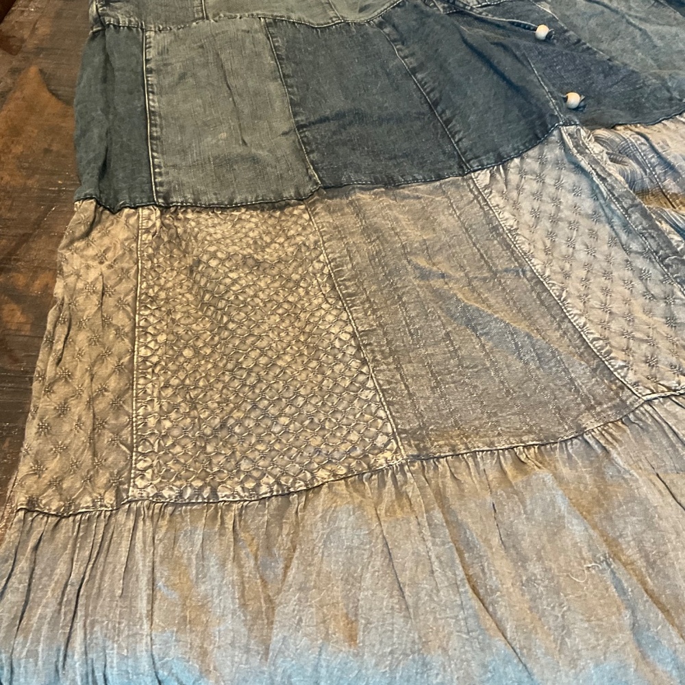 NWT - Young Threads Multicolor Patchwork with Lac… - image 4